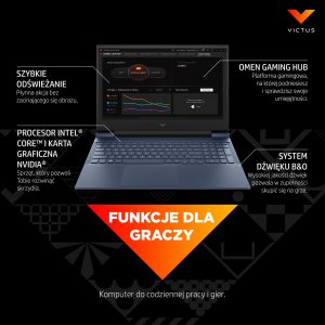 Laptop HP Laptop HP Victus 16-d0583nw 5Z828EA Intel i5 / 8GB / 512GB SSD / RTX3050 / FullHD / Win11 / Czarny 23