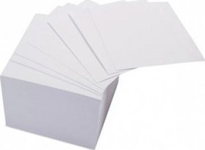 KOSTKA BIUROWA BIAŁA NIEKLEJONA 85x85x80mm 1szt. 1