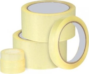 PAKART TAŚMA MALARSKA (LAKIERNICZA) MASKUJĄCA PAPIEROWA 30/25 PAKART ŻÓŁTA 1szt. 1