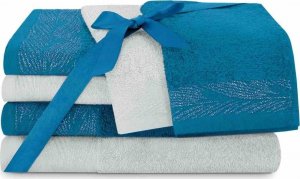 AmeliaHome Ręcznik Allium niebieski 2*30x50+2*50x90+2*70x130 AmeliaHome 1
