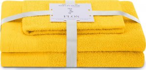 AmeliaHome Ręcznik Flos żółty 30x50+50x90+70x130 AmeliaHome 1