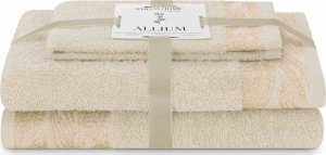 AmeliaHome Ręcznik Allium beżowy 30x50+50x90+70x130 AmeliaHome 1