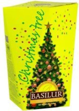 Basilur Herbata Christmas Tree yellow 85g 1