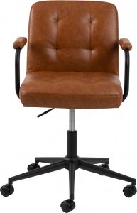 Fotel Actona Krzesło biurowe. gamingowe Cossye brązowy Actona 1
