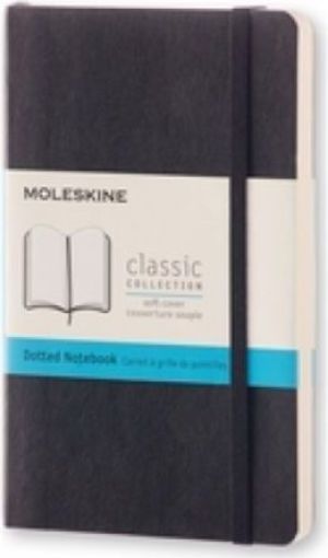 Moleskine Notes P w kropki Classic czarny 1