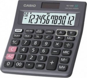 Kalkulator Casio KALKULATOR 12 POZYCYJNY CASIO MJ-120D PLUS 1