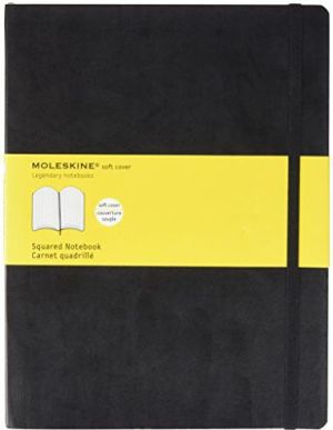 Moleskine Notes XL w kratkę czarny 1