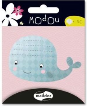 Maildor Karteczki samoprzylepne - Wieloryb 1