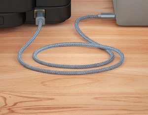 Kabel USB QGeeM Kabel USB C do DRUKARKI USB typ C - USB B 5 metrów 3