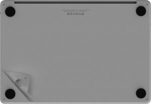 Etui Jcpal JCPal MacGuard 2in1 Skin Set - Folia do MacBook Air 13" M2 Space Grey 3