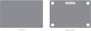 Etui Jcpal JCPal MacGuard 2in1 Skin Set - Folia do MacBook Air 13" M2 Space Grey 4