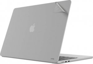 Etui Jcpal JCPal MacGuard 2in1 Skin Set - Folia do MacBook Air 13" M2 Silver 1