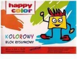 Happy Color Blok rysunkowy A4 15k kolorowy 1