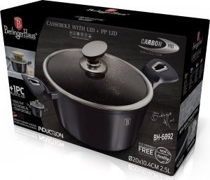 Berlinger Haus GARNEK Z POWŁ. GRANITOWĄ 6.1L 28cm BERLINGER HAUS Carbon Pro BH-6894 3