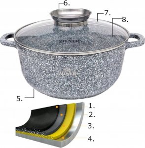 Zilner ZESTAW 5 GARNKÓW MARMUROWYCH ZILNER ZL-7055-A 9