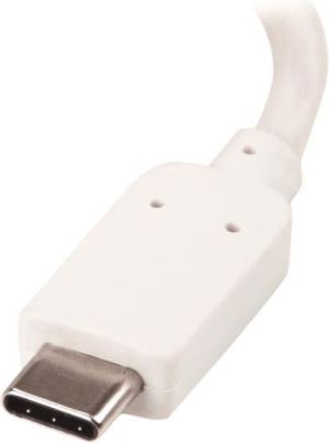 Adapter USB StarTech USB-C - VGA + USB-C Biały  (CDP2VGAUCPW) 4