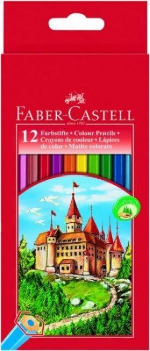 Faber-Castell Kredki Zamek 12 sztuk 1