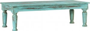 vidaXL vidaXL Stolik kawowy, 110x50x34 cm, lite drewno z odzysku 1