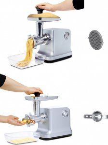 Maszynka do mielenia mięsa Yoer Elektryczna MASZYNKA do mielenia MIĘSA 6w1 + Szatkownica - Grindo MG01S 12