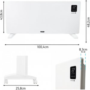 Grzejnik Yoer CH04W hybrydowy 2500 W 13