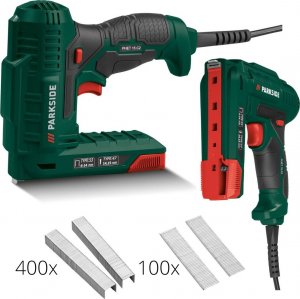 Parkside Zszywacz i gwoździarka Parkside PHET 15 C2 70 W 400 zszywek 100 gwoździ 1
