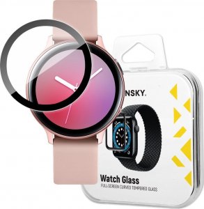 Braders Szkło Hybrydowe do Samsung Galaxy Watch Active 2 40 mm czarny 1