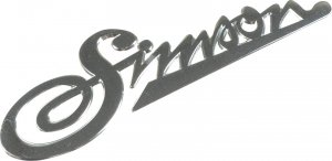 MZA Emblemat SIMSON KR50 ALU SREBRNY MZA 1