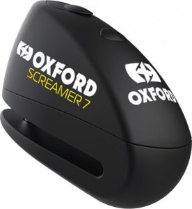 Oxford Blokada tarczy hamulcowej z alarmem Screamer XA7 7mm Czarna 1