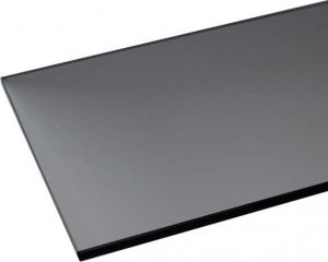 Hurtex Szyba Szkło Hartowana Podstawa Pod Kominek Kozę 100x50 GRAFIT 3