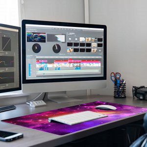 Podkładka Retoo GAMINGOWA PODKŁADKA POD MYSZ NA BIURKO XXL 80X40 16