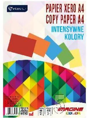 Interdruk Papier ksero A4 80g Mix kolorów Intensywne kolory 100 arkuszy 1