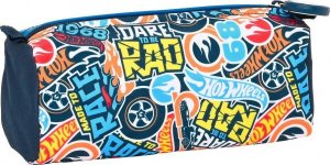 Piórnik Hot Wheels Torba szkolna Hot Wheels Challenge Wielokolorowy Granatowy (21 x 8 x 7 cm) 2