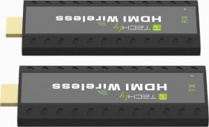 System przekazu sygnału AV Techly 365641 Bezprzewodowy mini-Extender HDMI Full HD 1080p 60Hz, 5.8GHz, do 50m 5