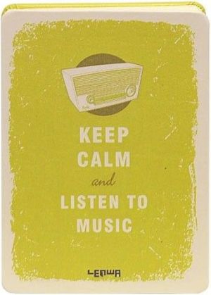 Incood Notes Keep Calm and listen to music 0073/0008 1