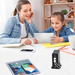 Ładowarka Feegar Ładowarka Sieciowa Tower 86W 6X Usb Typ C 2