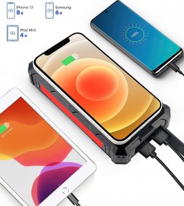 Powerbank Feegar Solar 36000mAh Czarny 15