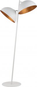 Lampa podłogowa Sigma Stojąca lampa podłogowa Sfera kopuły białe miedziane 1