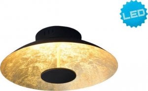 Lampa sufitowa Nave Polska Sufitowa lampa okrągła Firenze plafon LED 20,4W czarny złoty 1