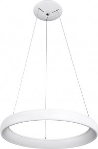 Lampa wisząca Italux Minimalistyczna lampa wisząca Alessia nad stół LED 50W biała 1