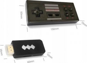 Konsolowo Konsola Bezprzewodowa Gra Telewizyjna 1500+ Gier 8