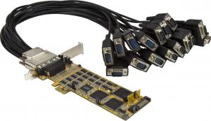 Kontroler StarTech PCIe x1 - 16x RS-232 DB9 (PEX16S550LP) 1