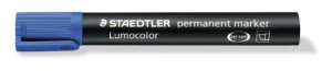 Staedtler Marker Lumocolor permanentny ścięty niebieski 2