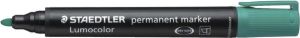 Staedtler Marker Lumocolor permanentny Ĺ›ciÄ™ty zielony 2
