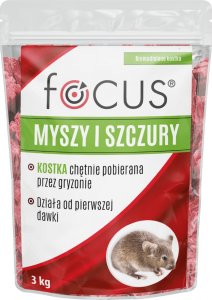 Focus Trutka Na Myszy, Szczury, Focus Kostki 3kg 1