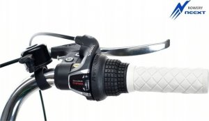 NEEXT Dziewczęcy Rower Miejski 24 LAURA 6 bieg SHIMANO 8