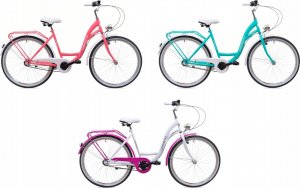 NEEXT Damski Rower Miejski GRACJA 26 Shimano 3b Holender 9