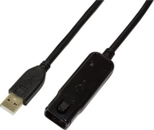 Kabel USB LogiLink USB A/A, 24m (UA0263) 1