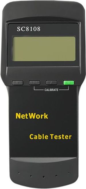 Qoltec Tester okablowania LAN, RJ45, RJ12, BNC (54279) 1