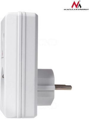 Maclean Gniazdko sterowane pilotem MCE151 wew - programowalne + bateria do pilota (MCE151) 7