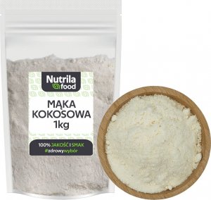 Nutrilla Mąka kokosowa odtłuszczona 1kg 1